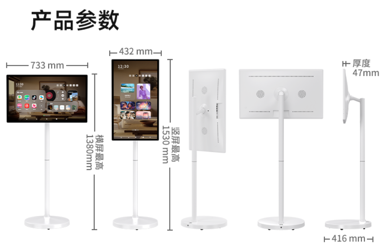 AP320XX3 мобильный смарт-дисплей таблица параметров