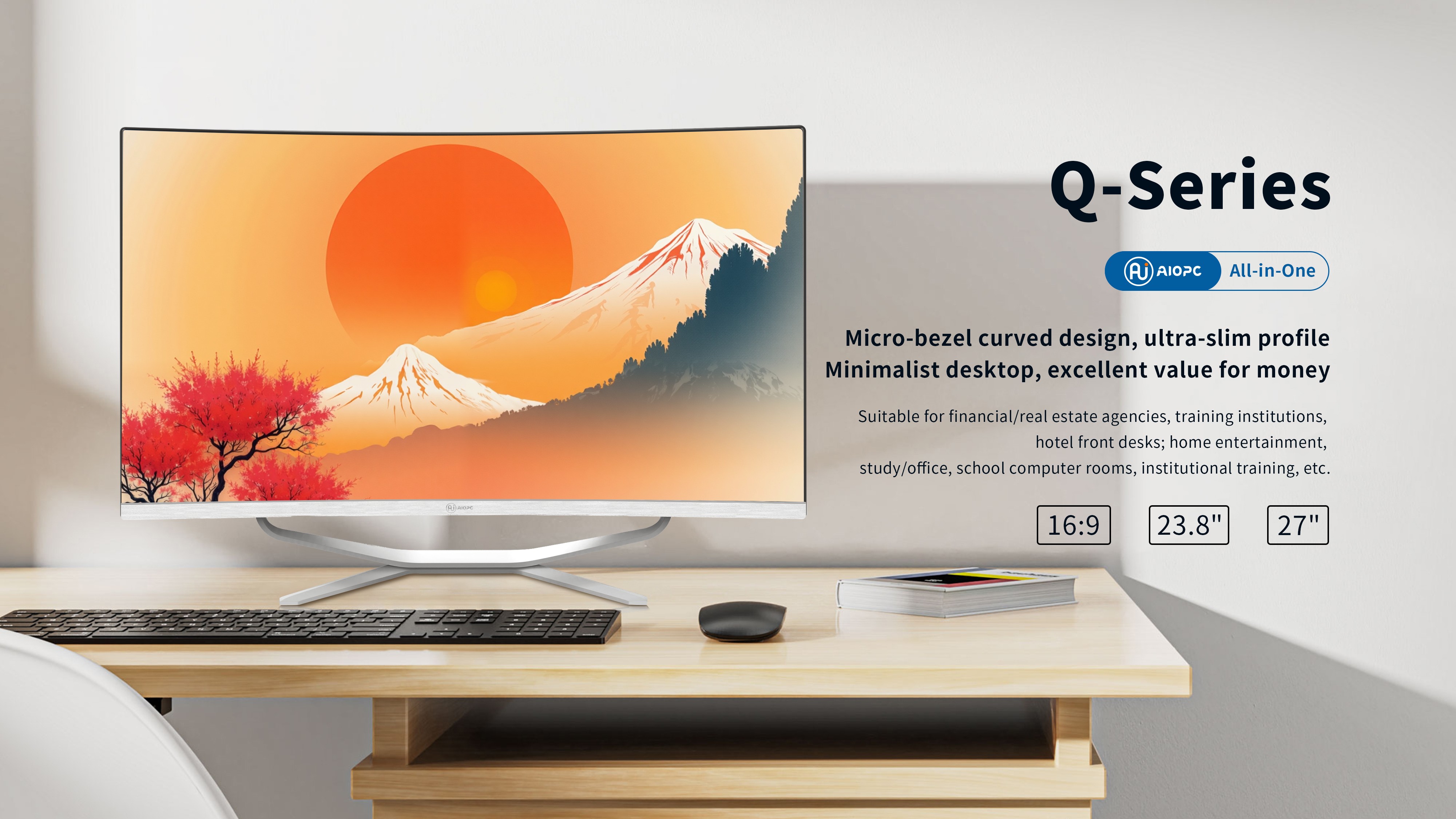 PC todo en uno Q-Series detalle funcional 1