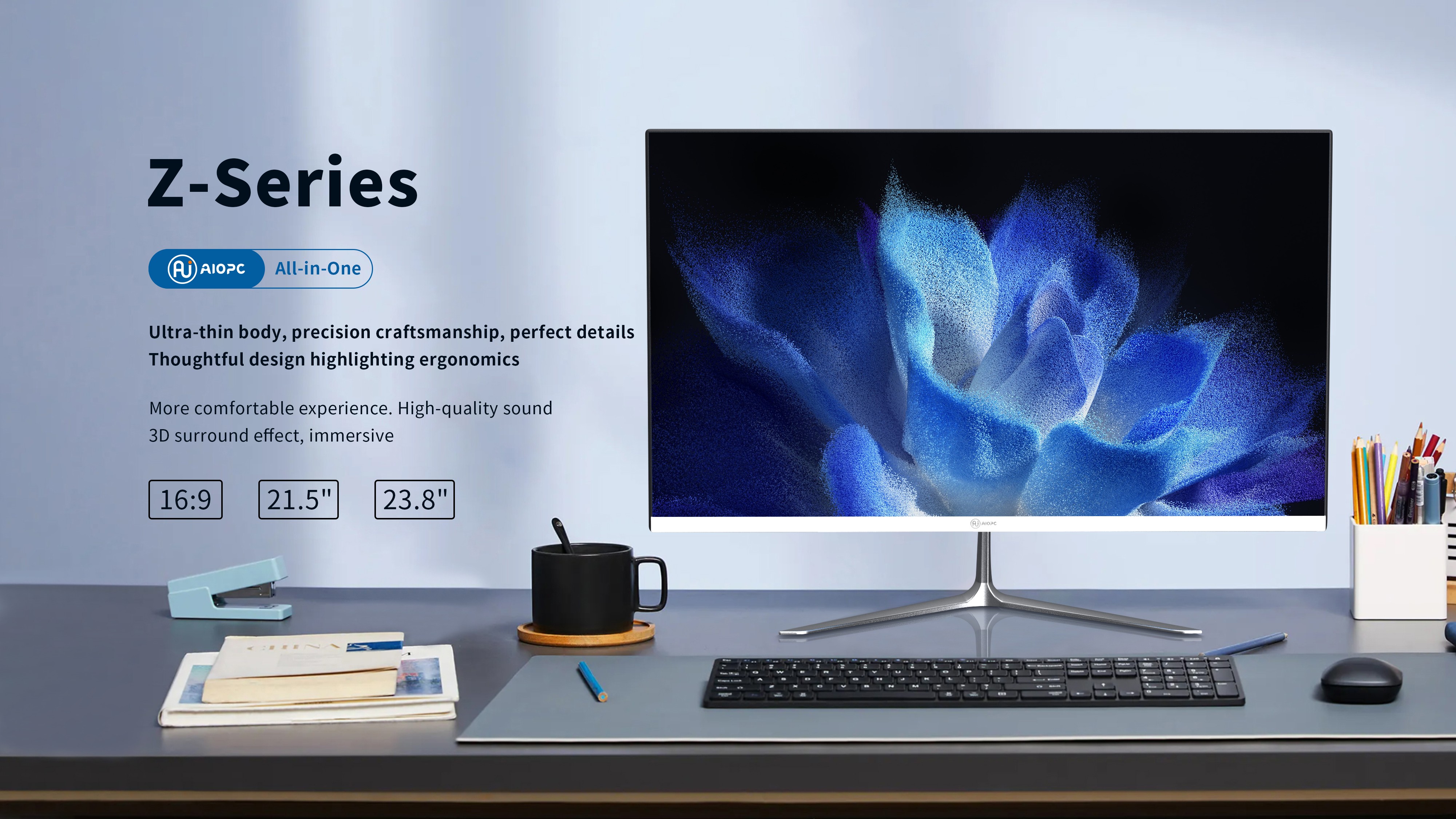 PC todo en uno Z-Series detalle funcional 1